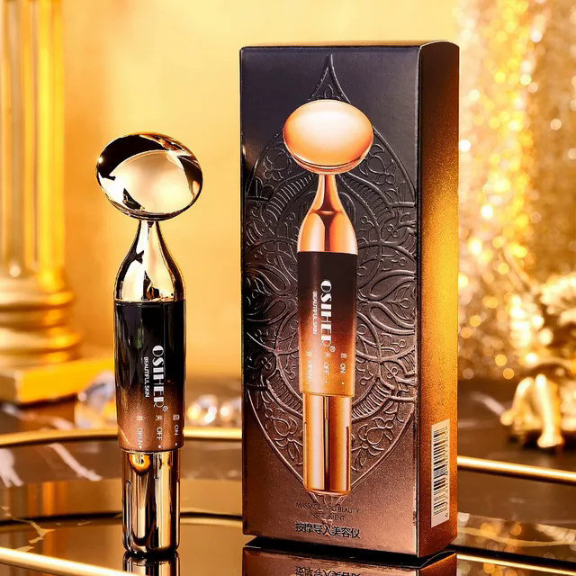 3 Em 1 Massageador Facial Introdutor De Microcorrente De Olho De Pescoço Rejuvenescimento Da Pele Dispositivo De Beleza