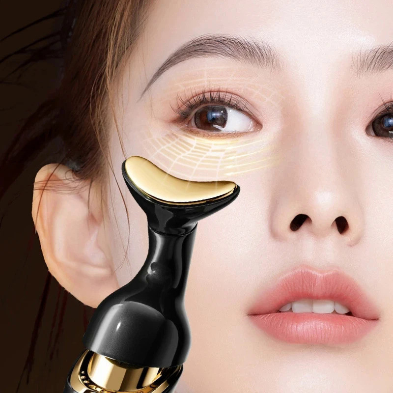3 Em 1 Massageador Facial Introdutor De Microcorrente De Olho De Pescoço Rejuvenescimento Da Pele Dispositivo De Beleza